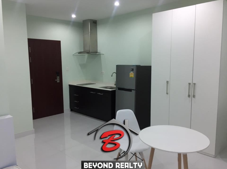 condo with swimming pool, apartment in Phnom Penh, condo for rent, apartment for rent, seating area, working desk, kitchen