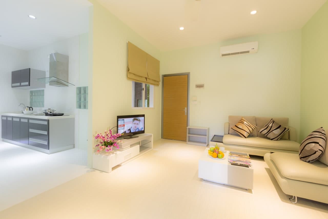 serviced apartment residence for rent in Phsar Kandal in Daun Penh in Phnom Penh riverside