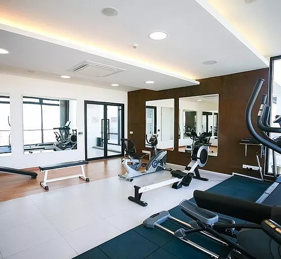 gym of the grade A office for rent in Daun Penh Phnom Penh