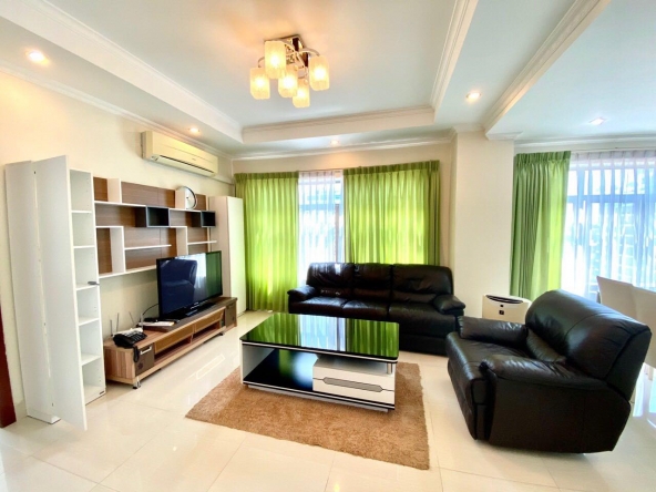 2-bedroom luxury spacious serviced apartment for rent in BKK1 in Phnom Penh in Cambodia