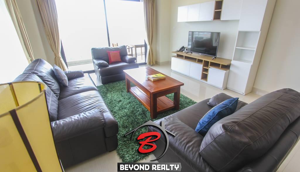 1-bedroom luxury spacious serviced apartment for rent in BKK1 in Phnom Penh in Cambodia