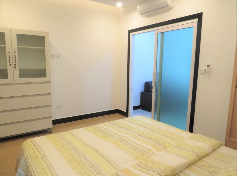 42 sqm 1-bedroom serviced apartment for rent in Phnom Penh Cambodia