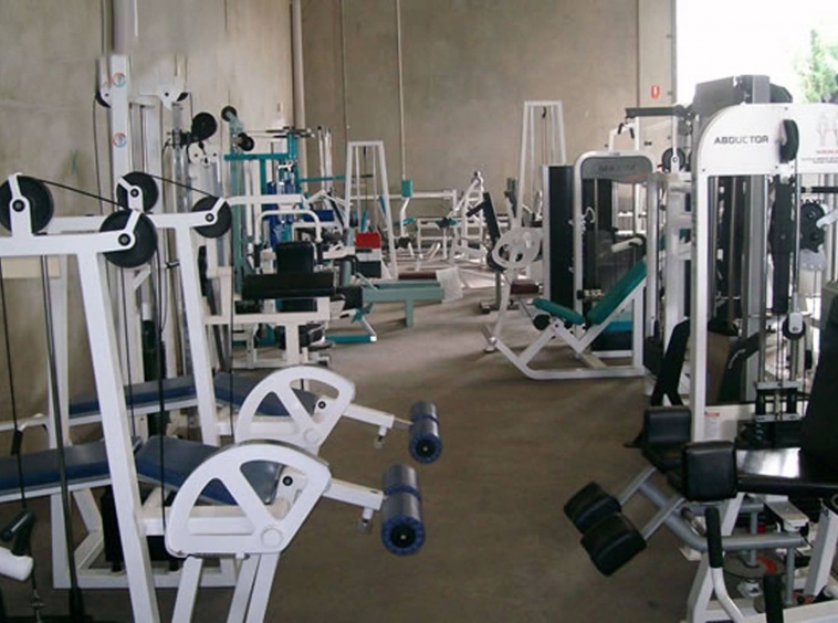the gym of the serviced apartment for rent in Phnom Penh Cambodia