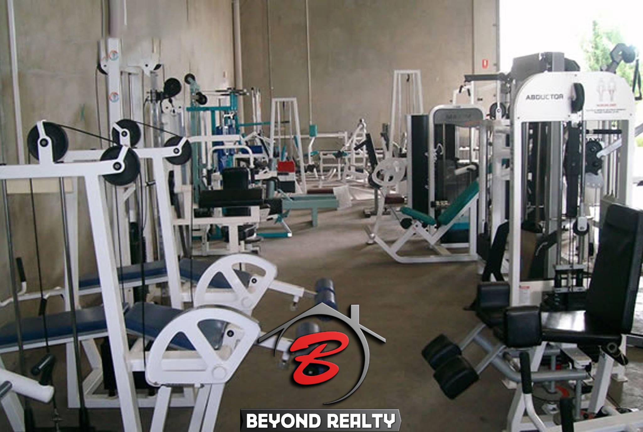the gym of the serviced apartment for rent in Phnom Penh Cambodia