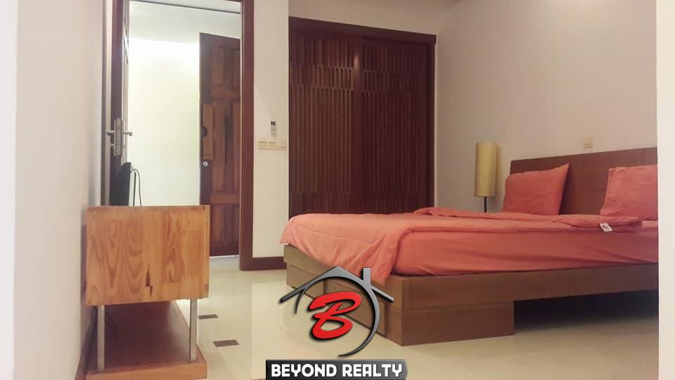 spacious 1-bedroom serviced condo for rent in Russian Market Toul Tom Pong 1 Phnom Penh