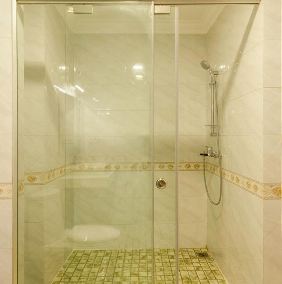 a bathroom of the 2br serviced apartment for rent in Toul Tom Poung Russian Market Phnom Penh Cambodia