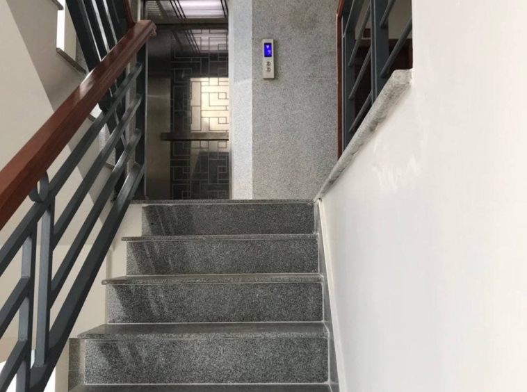 the elevator and the stairs of the serviced apartment for rent in Tonle Bassac Phnom Penh Cambodia