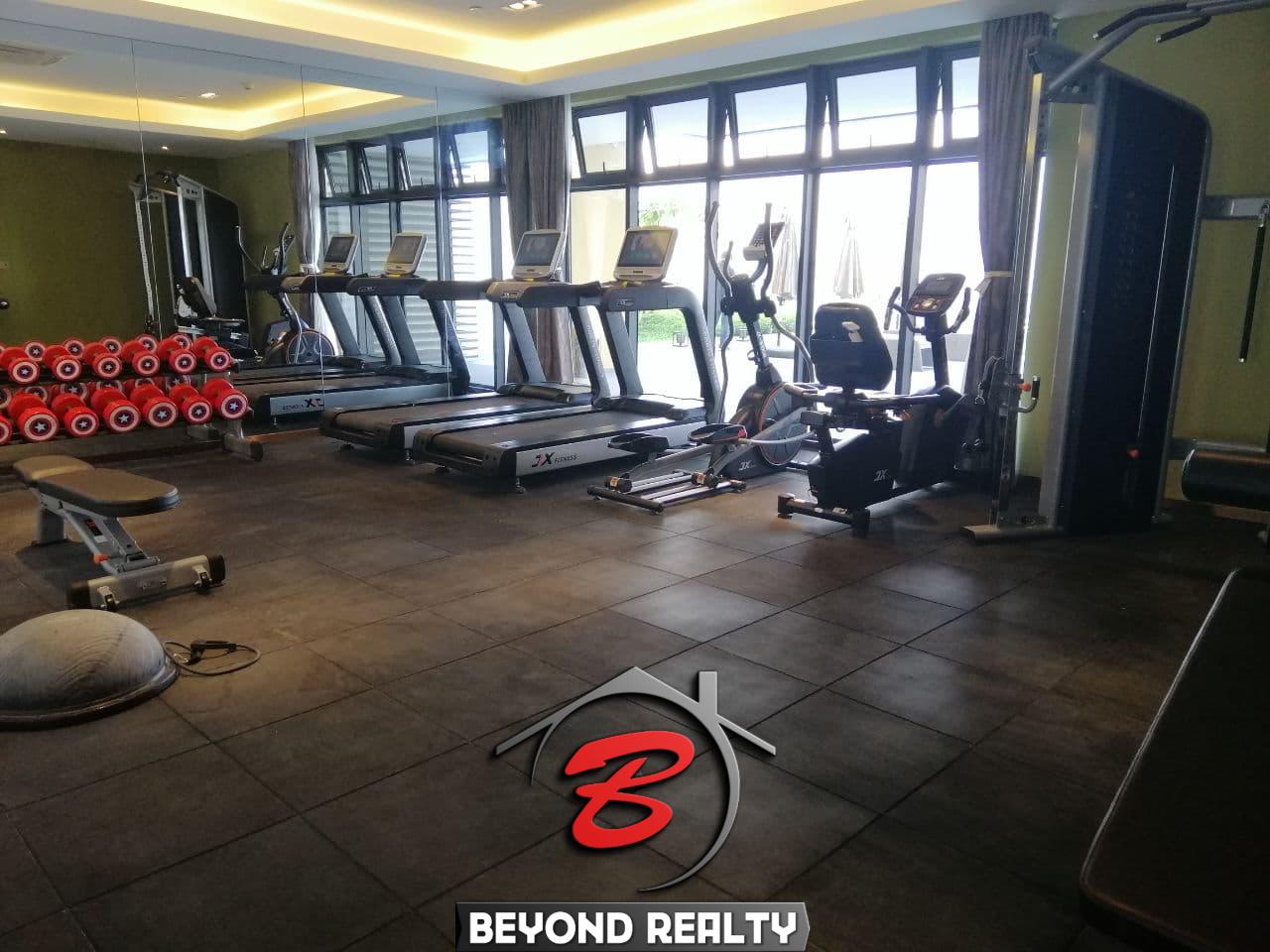 the gym of the luxury serviced condo for rent in Veal Vong 7 Makara Phnom Penh