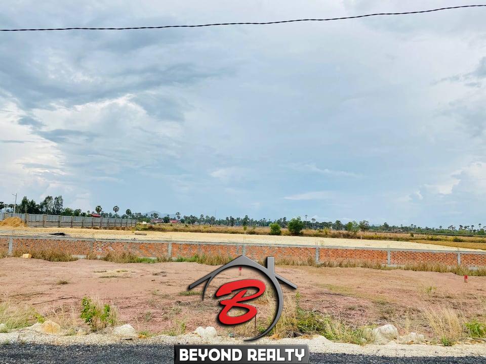 land for sale near Kampot Train Station in Krong Kampot Cambodia