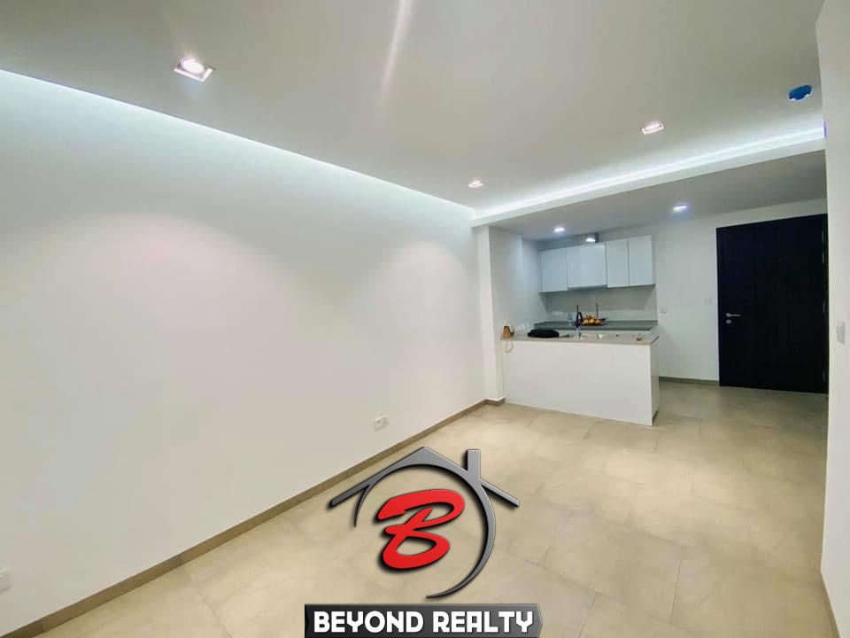 the living room of the 2-bedroom resale condo for sale in Urban Village Phase 1 in Chak Angrae Leu, Mean Chey, Phnom Penh, Cambodia