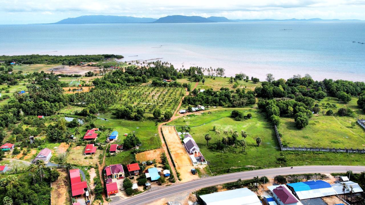 beachfront land for sale in Kampot