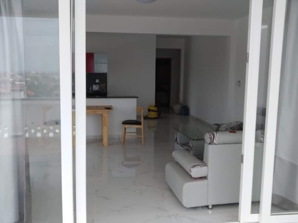 the living room of the penthouse resale O3 Sangkat 4 Sihanoukville