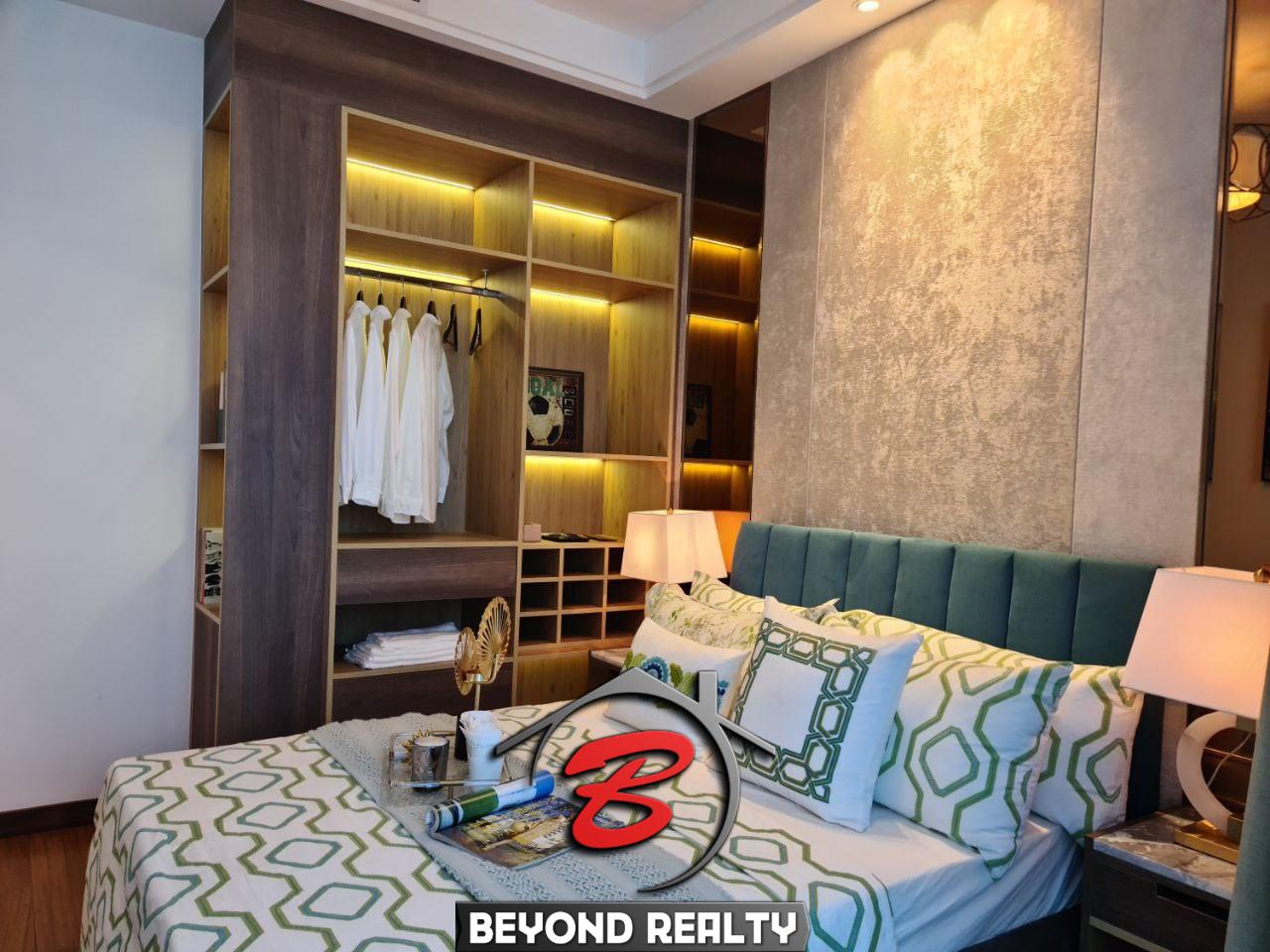 the bedroom of the 1 bedroom condo for sale at Prince Happiness Plaza