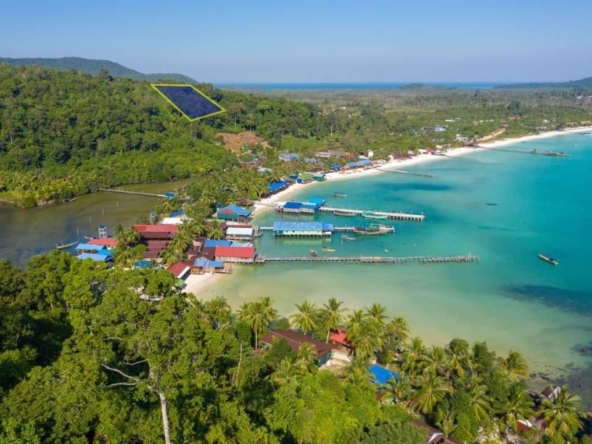 Koh Rong land for sale in royal beach Sok San Beach