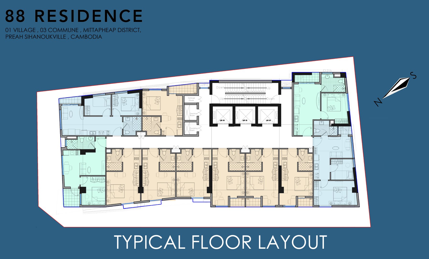 88 residences condo units floor layout