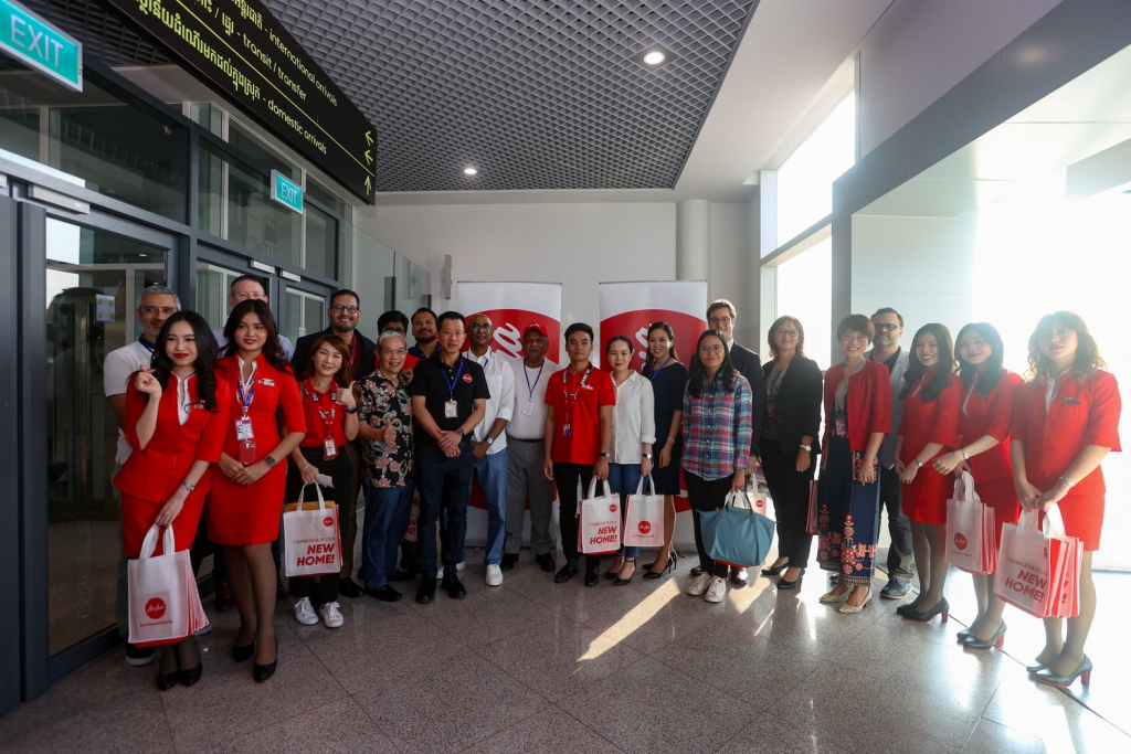 AirAsia Cambodia crew domestic flights in Cambodia